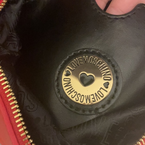 Love Moschino Red Quilted Crossbody - Picture 5 of 8
